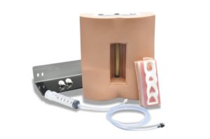 Simulador para treinamento de punção lombar